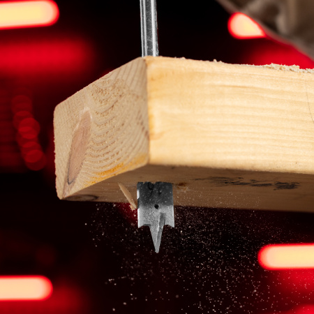 Сверло по дереву перовое, 16 мм, шестигранный хвостовик Matrix