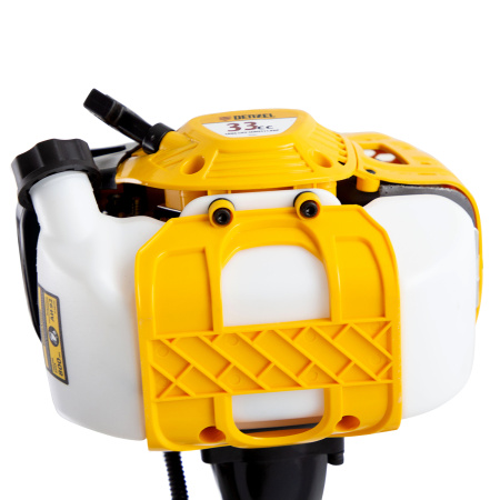 Триммер бензиновый DTL-33, 33 см3, неразъемная штанга Denzel цена