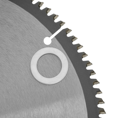 Пильный диск по алюминию ф255 х 30 мм, 100 зубьев Denzel