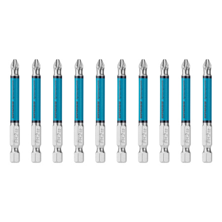 Бита PH2х70мм, сталь S2, кругл., 10 шт. Gross