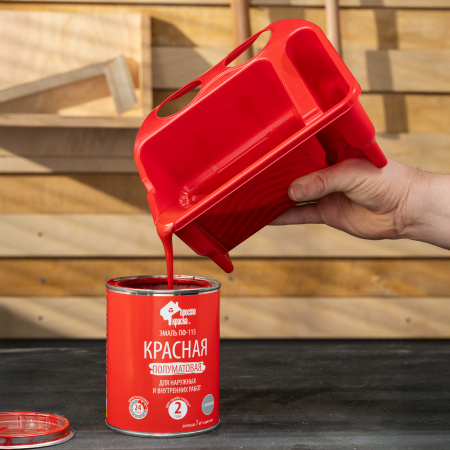 Кювета пластмассовая для кистей и мини-валиков, ручная, многофункциональная, 210 х 180 х 90 мм Matrix цена