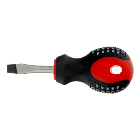 Отвертка Fusion, SL6 х 38 мм, CrV, трехкомпонентная рукоятка "Anti slip" Matrix