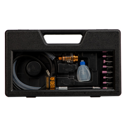 Пневматический гравер PE54000, 54000 об/мин, 3 мм, 57 л/мин Denzel цена