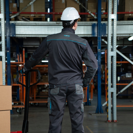 Куртка профессиональная рабочая, 97% хлопок 3% спандекс, XXXL Gross