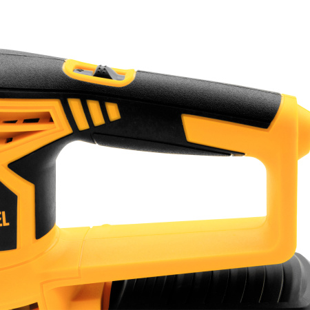 Машина шлифовальная эксцентриковая OS-125, 450 Вт, 6000-12000 об/мин Denzel цена