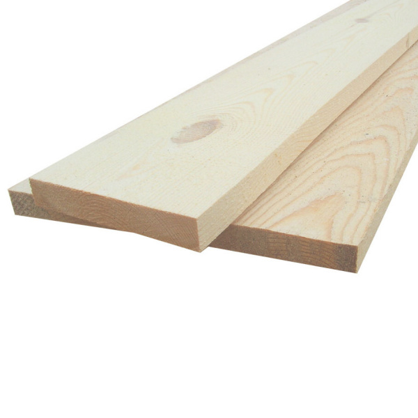 Доска обрезная для опалубки 25х100х6000 мм Осина ТУ