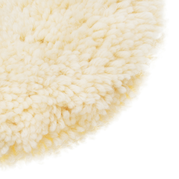 Насадка полировальная "под липучку", 180 мм, плетеная шерстяная нить Matrix