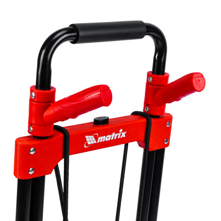 Тележка хозяйственная, складная, 2 колесная, грузоподъемность 150 кг Matrix цена