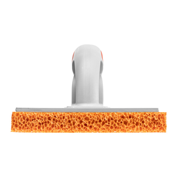 Терка пластмассовая, гидрорезиновое покрытие 18 мм, 270 x 130 мм, двухкомпонентная ручка Matrix цена