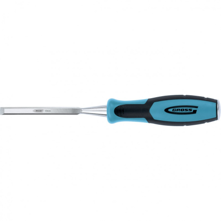 Долото-стамеска Piranha, 10 мм, двухкомпонентная эргономичная рукоятка Gross цена