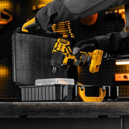 Гайковерт ударный аккумуляторный бесщет. CIWH-BL-20-500, Li-Ion, 20 В Denzel