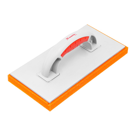 Терка пластмассовая, гидрогубчатое покрытие 20 мм, 270 x 130 мм, двухкомпонентная ручка Matrix цена