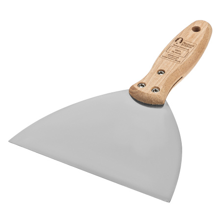 Шпательная лопатка из нержавеющей стали, 150 мм, буковая рукоятка, EFP Matrix цена