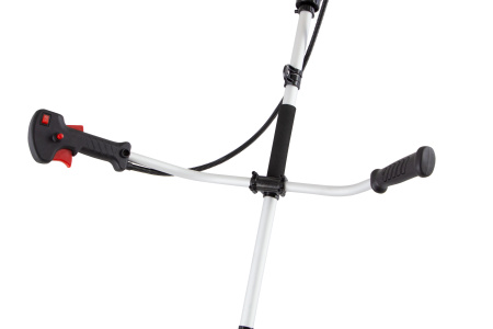 Триммер бензиновый DT 52S, 52 см3, 3 л. с, разъемная штанга, состоит из 2 частей Denzel цена