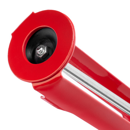 Пистолет для герметика, 310 мл, "полуоткрытый", противовес, круглый шток 8 мм Matrix цена