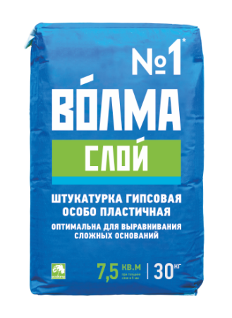 Штукатурка гипсовая Волма Слой 30 кг цена