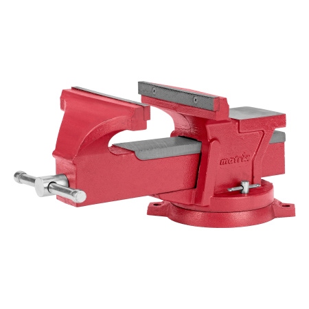 Тиски слесарные, 200 мм, поворотные, с наковальней Matrix