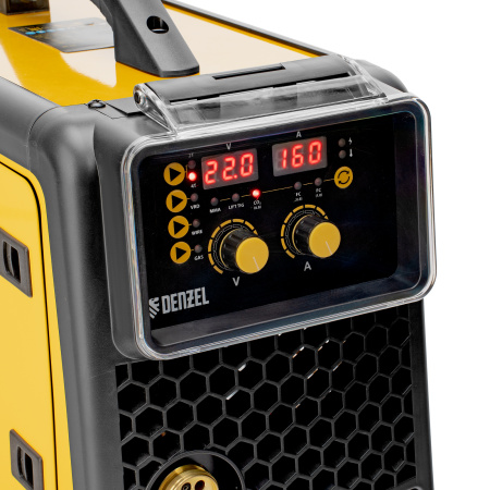 Аппарат инвертор. полуавтомат. сварки  MIG-160, 160 А, ПВ 60%, катушка 5 кг// Denzel