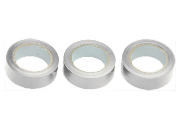 Набор изоленты белой, 19 мм х 10 м, 3 шт Matrix цена