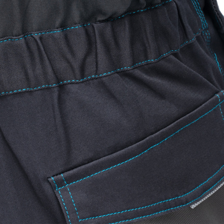 Полукомбинезон профессиональный рабочий, 97% хлопок 3% спандекс, L Gross