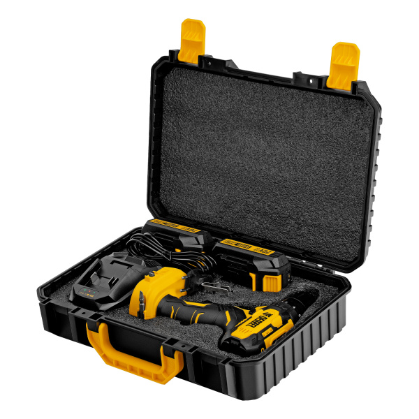 Дрель-шуруповерт аккумуляторная CDQ-20, Li-Ion, 20 В// Denzel