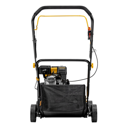 Скарификатор-аэратор бензиновый SAG-400, 212 см3, -15/+10 мм, 40 см Denzel цена