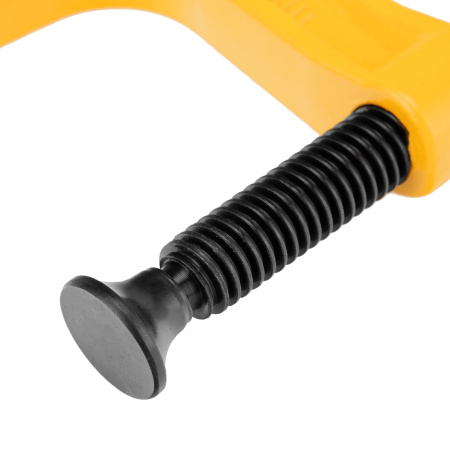 Струбцина G-образная, усиленная, 75 мм Denzel цена