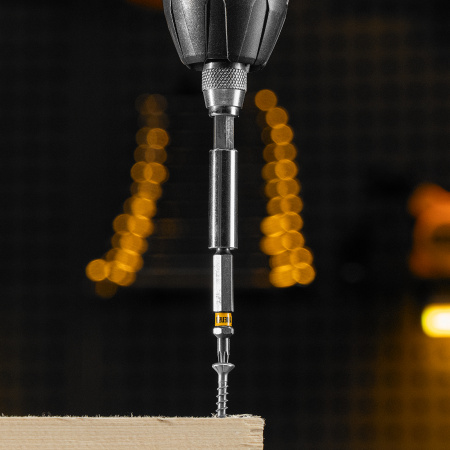 Бита TX 15х50, сталь S2, шестигранный профиль, 10 шт. Е 6,3 Denzel