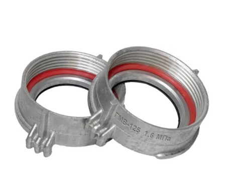 Головка соединительная цапковая ГЦ-125 Алюминий