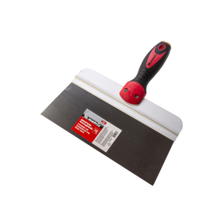 Шпатель фасадный из нержавеющей стали, 250 мм, двухкомпонентная ручка, широкое полотно Matrix цена