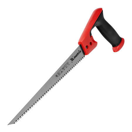 Ножовка по дереву выкружная, 300 мм, каленый зуб, двухкомпонентная рукоятка Matrix цена