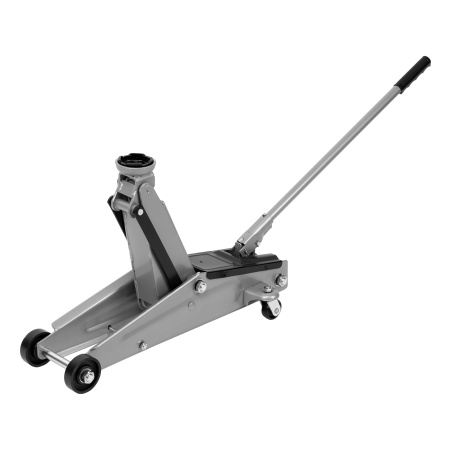 Домкрат гидравлический подкатный, 3 т, высота подъема 130-410 мм Matrix цена