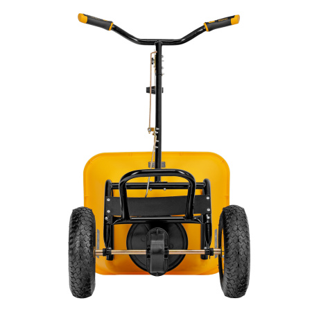 Механическая сеялка на колесах, 45 л Denzel цена