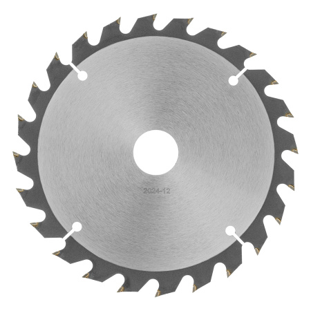 Пильный диск по дереву с гвоздями, ф190 х 30 мм, 24 зубов Denzel