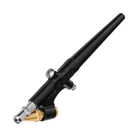 Аэрограф с нижним бачком AB2, 0,8 мм, 22 мл, 11 л/мин Denzel цена