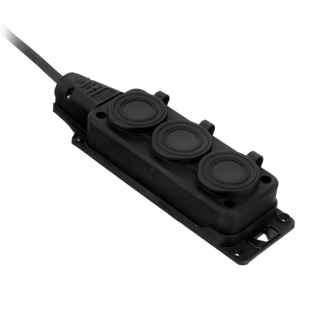 Удлинитель-шнур силовой Top Series, КГТТ, 20м, 3 розетки, 3 x 1,5 мм Denzel цена