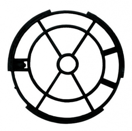 Крышка решетчатая однозамковая ф14