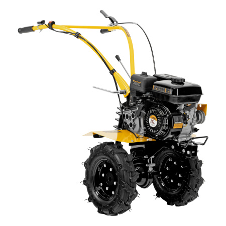 Мотоблок DPT-170, 7 л.с., ремен.сцеп, шир 85 см, глуб 35 см,фрез 3х3,ШОМ,скор 2В/1Н,кол 8" Denzel