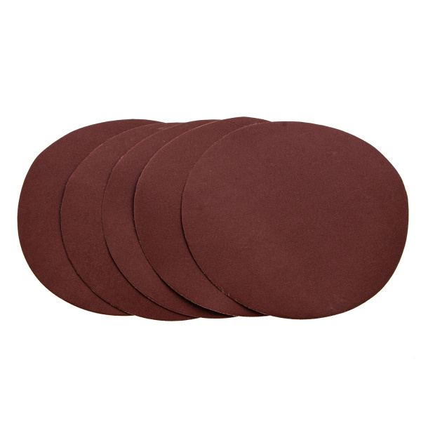 Круг абразивный на ворсовой подложке под "липучку", P 500, 150 мм, 5 шт Matrix