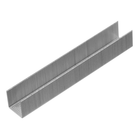 Скобы, 12 мм, для мебельного степлера, усиленные, тип 53, 1000 шт Gross цена