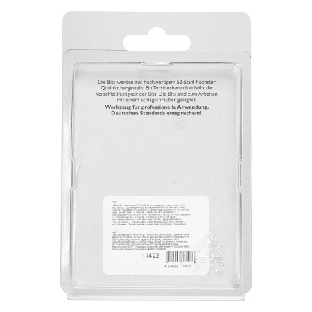 Бита торсионная PH1 x 50 мм, для ударных шуруповертов, 10 шт. Gross