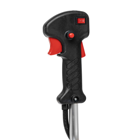 Триммер бензиновый DTS-43S, 43 см3, разъемная штанга, состоит из 2 частей Denzel цена