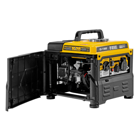 Генератор инверторный GS-1100iF, 1,1 кВт, 230 В, ручной старт DENZEL