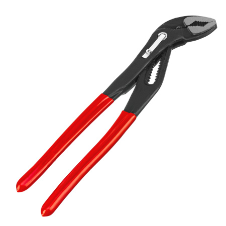 Клещи переставные 300 мм, кнопочный механизм, хром-ванадий, обливные рукоятки Matrix