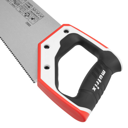 Ножовка по дереву для точных пильных работ, 400 мм, каленый зуб 3D, 14 TPI, трехкомпонентная рукоятка, Pro Matrix цена