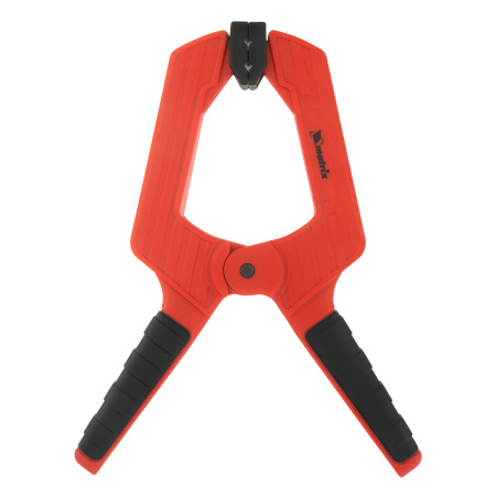 Струбцина клещеобразная 4, усиленная, пластиковый корпус, двухкомпонентные рукоятки, 100 мм Matrix цена