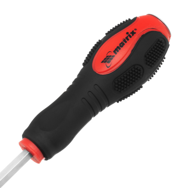 Ударная отвертка, SL6 x100 мм, двухкомпонентная рукоятка, CrV Matrix