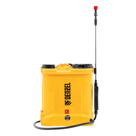 Опрыскиватель ранцевый аккумуляторный DP-10LA, 10 л, 12 В, 8 Ач Denzel цена