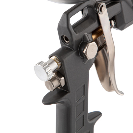 Краскораспылитель пневматический с верхним бачком V 0.6 л, сопло D 1.2, 1.5 и 1.8 мм Matrix цена