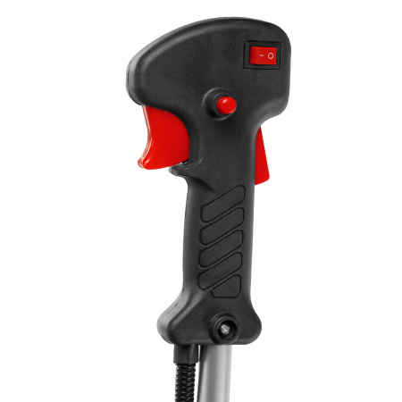 Триммер бензиновый DTS-52, 52 см3, неразъемная штанга, состоит из 2 частей Denzel цена